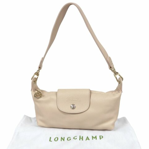 LONGCHAMP Pliage 皮革 肩背袋