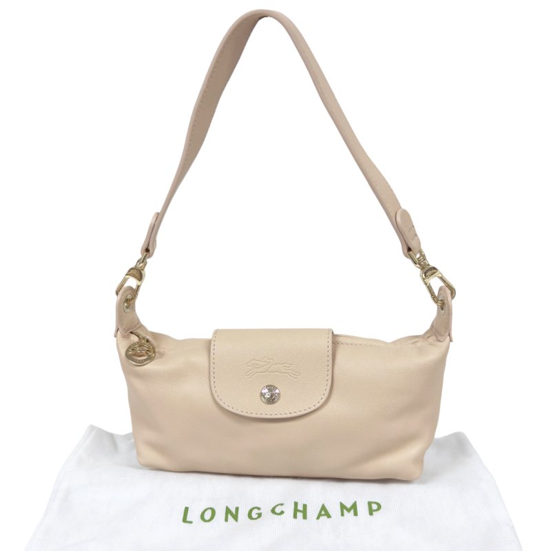 LONGCHAMP Pliage 皮革 肩背袋-0