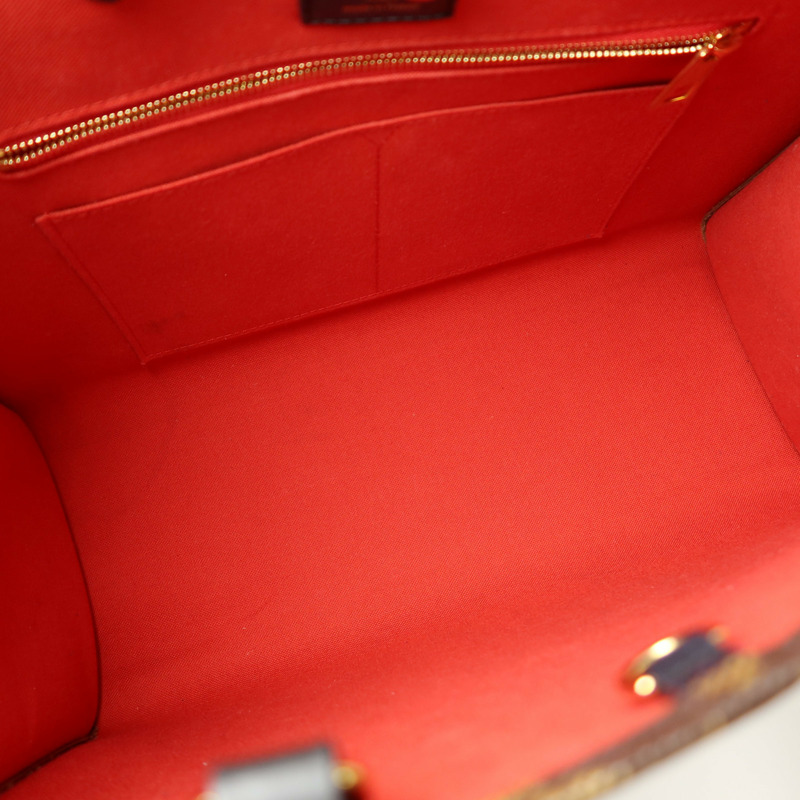 LOUIS VUITTON Monogram Reverse On The Go MM金扣手挽肩背兩用袋-4