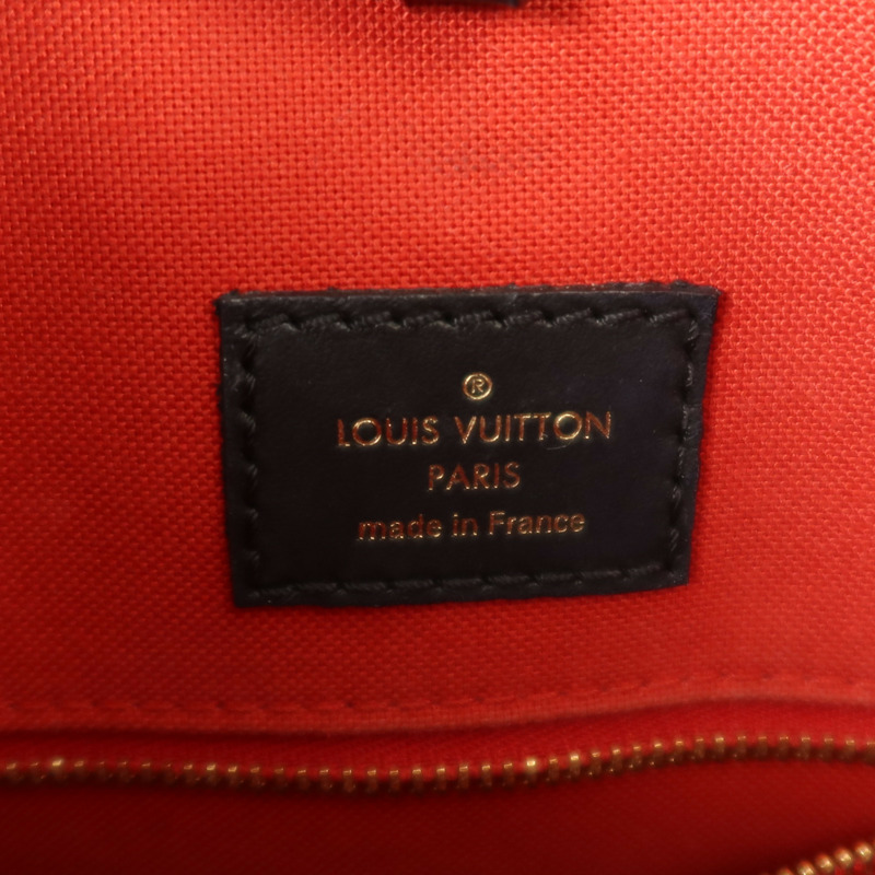 LOUIS VUITTON Monogram Reverse On The Go MM金扣手挽肩背兩用袋-5