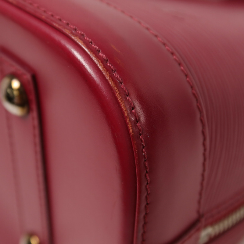 LOUIS VUITTON Epi Alma PM手挽袋-10