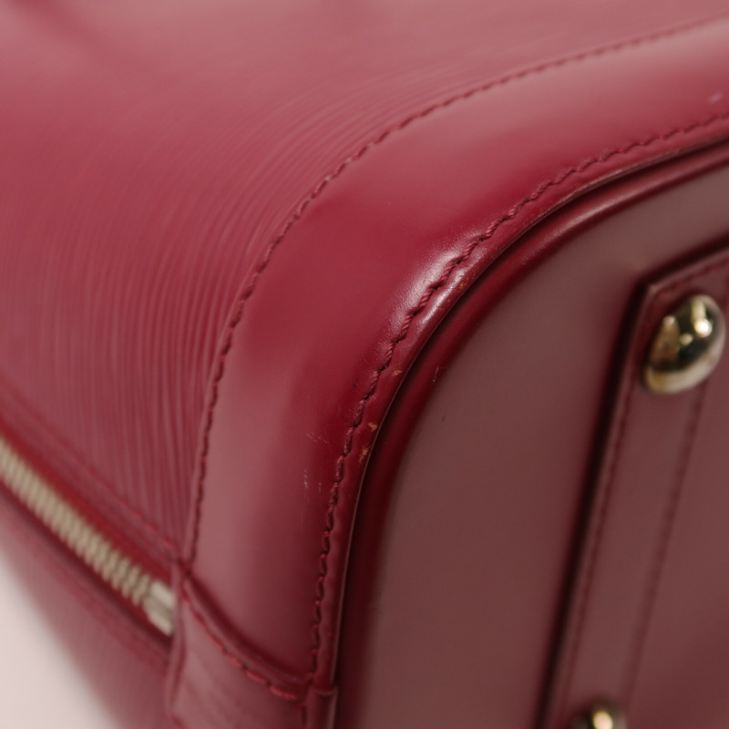 LOUIS VUITTON Epi Alma PM手挽袋-11
