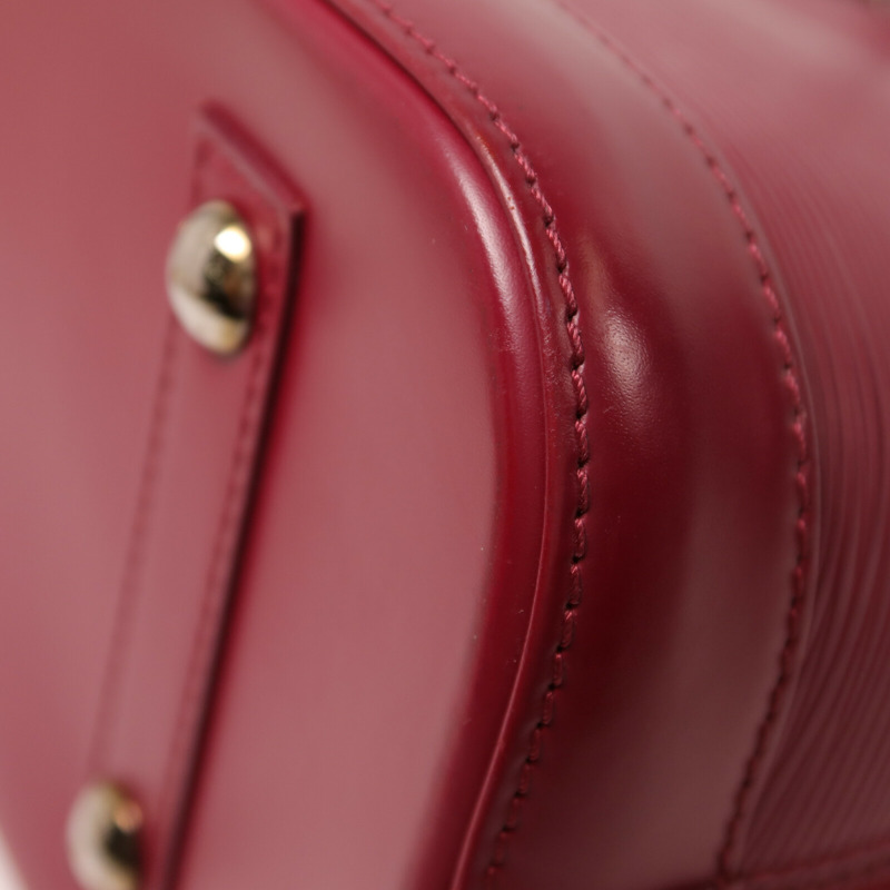 LOUIS VUITTON Epi Alma PM手挽袋-12