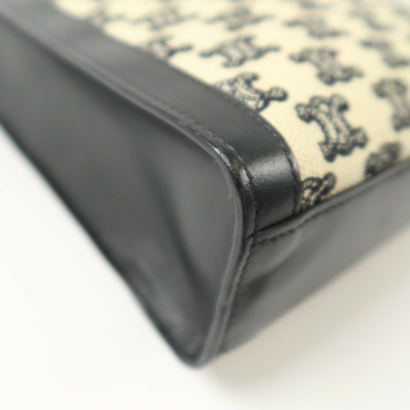 CELINE Triomphe帆布Small Vertical Cabas手挽肩背兩用袋-10
