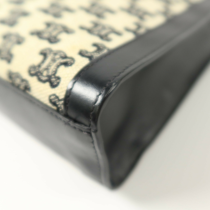 CELINE Triomphe帆布Small Vertical Cabas手挽肩背兩用袋-11