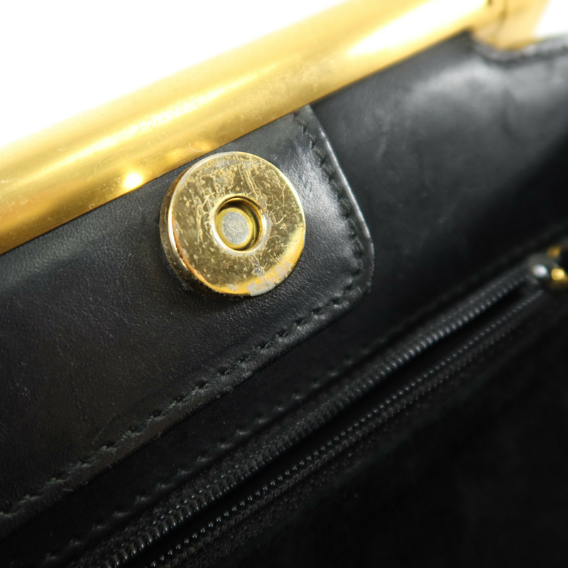 GUCCI 麂皮皮革Horsebit Snaffle Bag金扣手挽袋-17