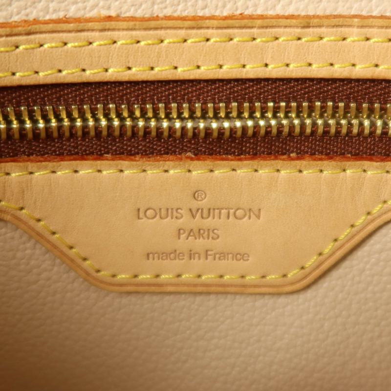 LOUIS VUITTON Monogram Bucket PM金扣手挽袋-5