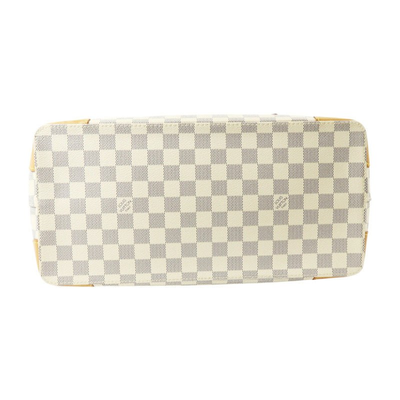 LOUIS VUITTON Damier Azur Hampstead MM金扣肩背袋-3