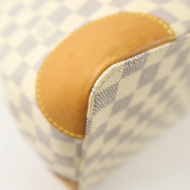 LOUIS VUITTON Damier Azur Hampstead MM金扣肩背袋-10