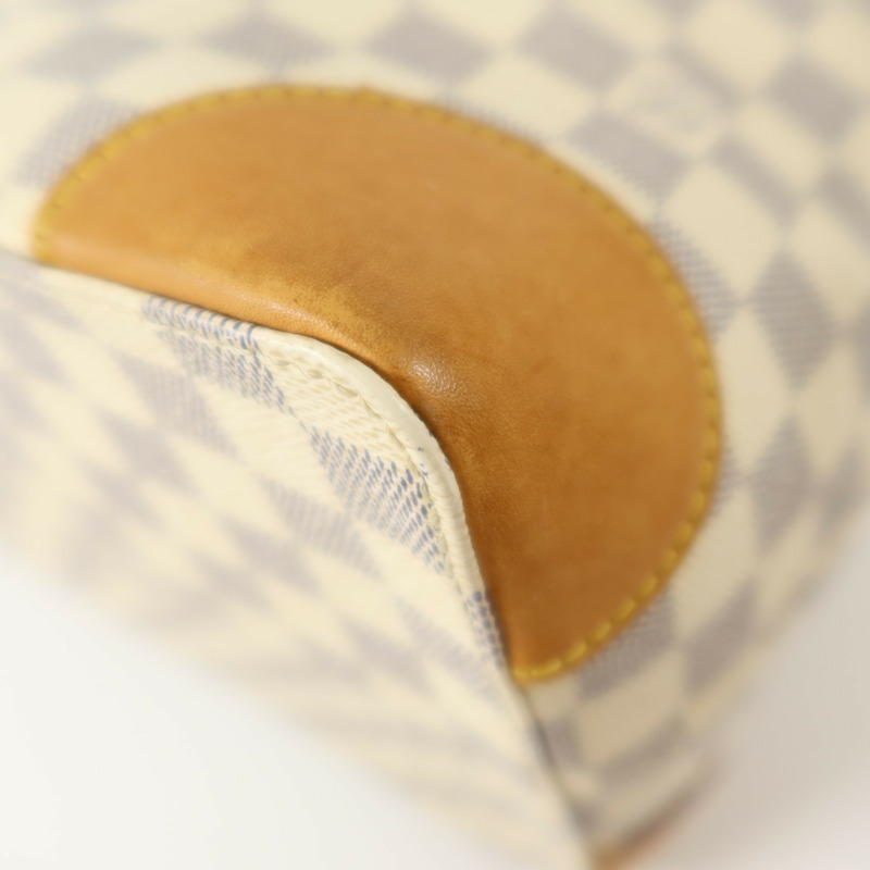 LOUIS VUITTON Damier Azur Hampstead MM金扣肩背袋-11