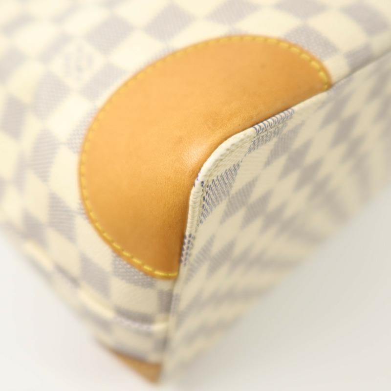 LOUIS VUITTON Damier Azur Hampstead MM金扣肩背袋-12