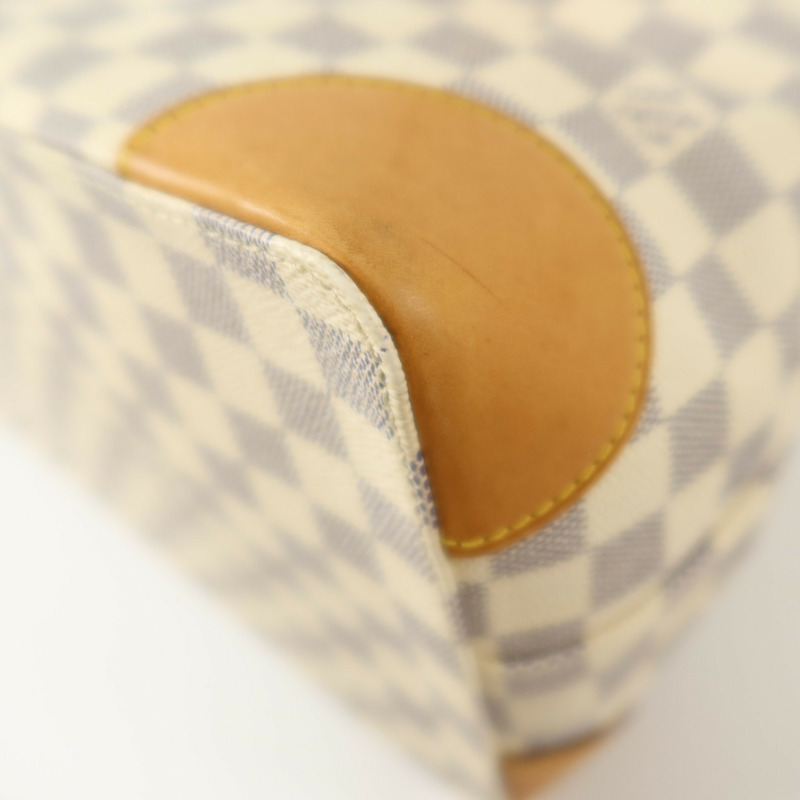 LOUIS VUITTON Damier Azur Hampstead MM金扣肩背袋-13