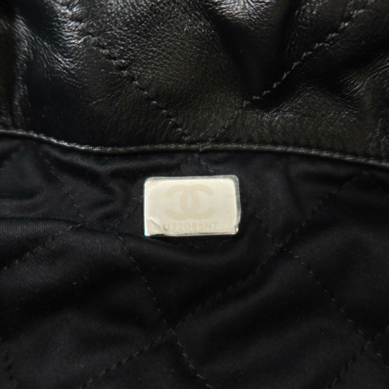 CHANEL 牛皮皮革Chanel 22 Backpack銀扣背包-6