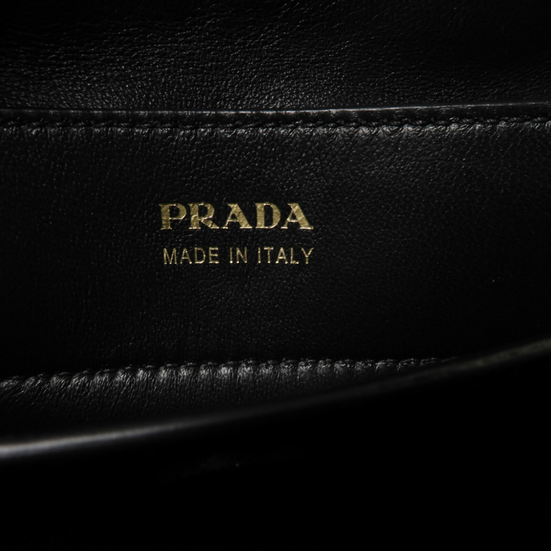 PRADA 牛皮皮革2 Way Shoulder手挽肩背兩用袋-6
