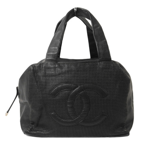 CHANEL 牛皮皮革Vintage Handbag手挽袋