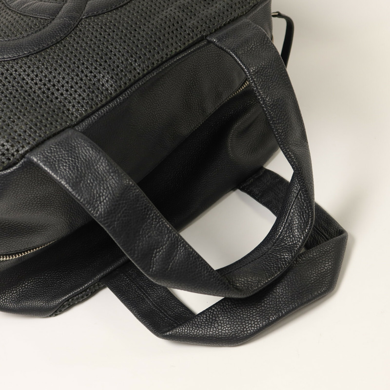 CHANEL 牛皮皮革Vintage Handbag手挽袋-7