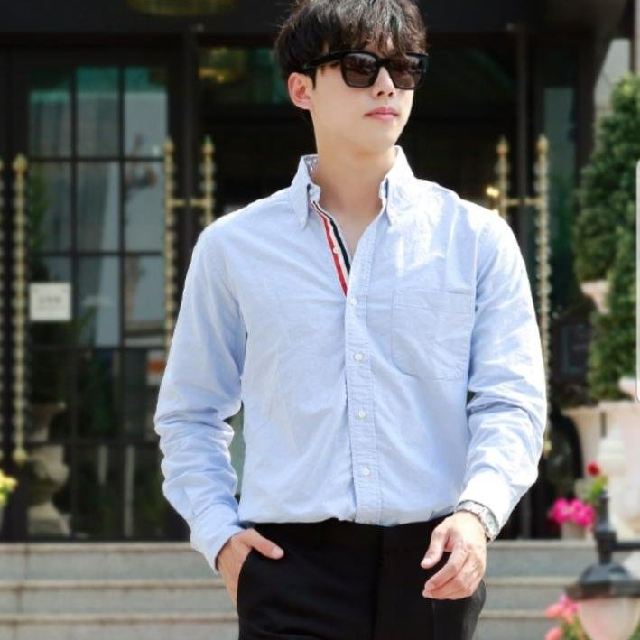 💎Han's house精品服飾💎Thom Browne TB 彩條 襯衫 美國製 現貨 S 原價17300-0