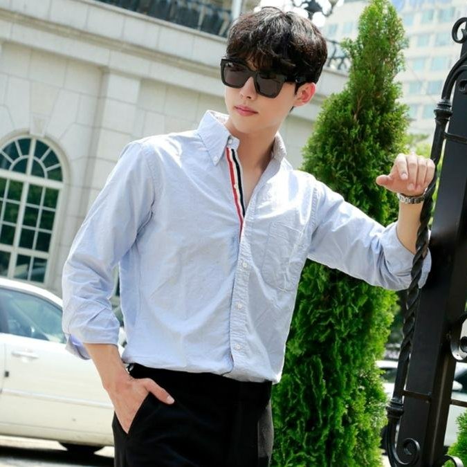 💎Han's house精品服飾💎Thom Browne TB 彩條 襯衫 美國製 現貨 S 原價17300-5