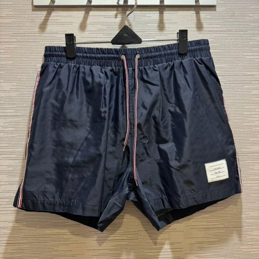 💎Han's house精品服飾💎Thom Browne TB 尼龍 海灘褲 短褲 義大利製 現貨5 原價16700-0