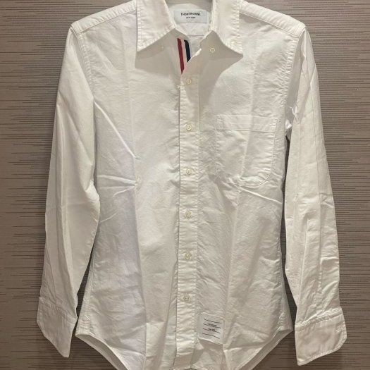 💎Han's house精品服飾💎Thom Browne TB 彩條 牛津 襯衫 美國製造 現貨 S 原價17300-1