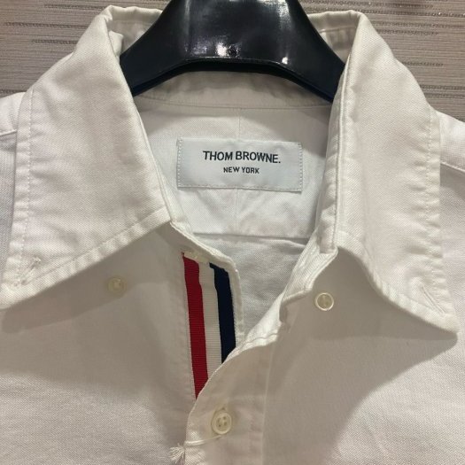 💎Han's house精品服飾💎Thom Browne TB 彩條 牛津 襯衫 美國製造 現貨 S 原價17300-2