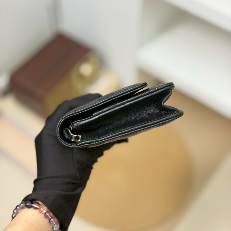 🏷Chanel 香奈兒.22P Coco woc 季節款 荔枝牛黑金 芯片款-2