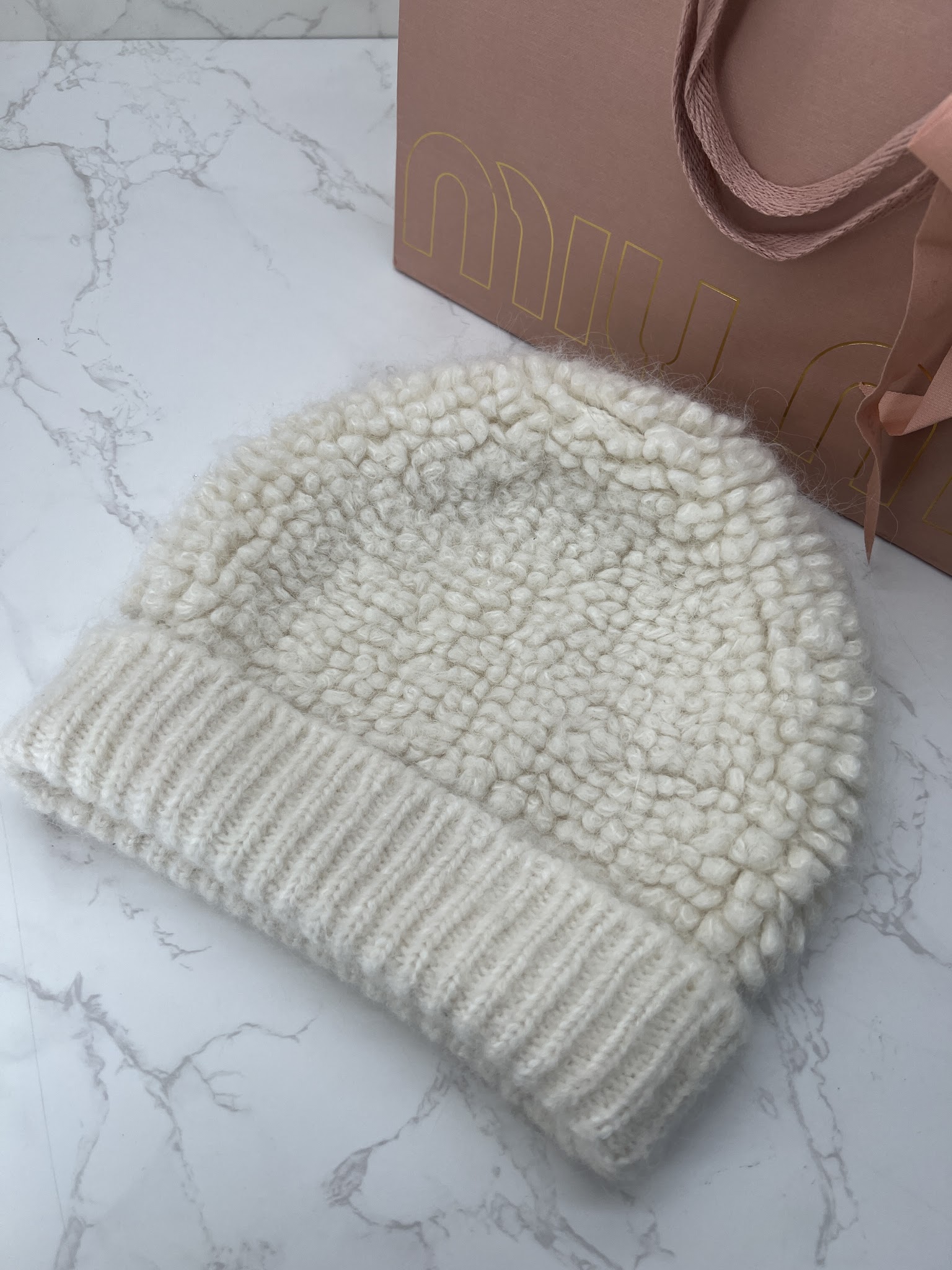 香緹國際精品 MIU MIU 針織毛帽 991-4