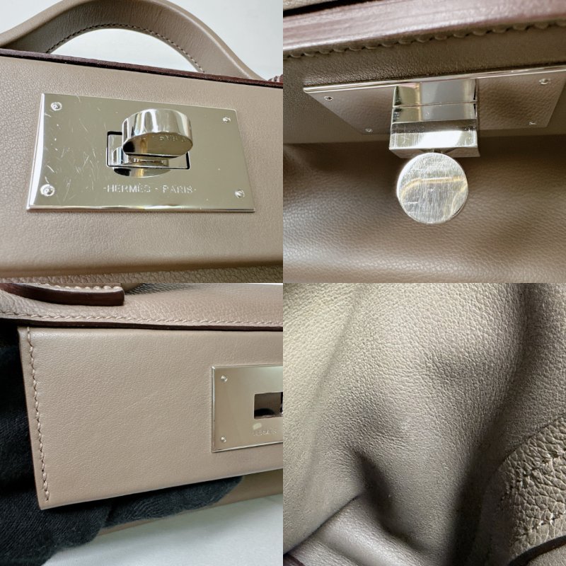 HERMES 大象灰銀扣2424 Mini-9