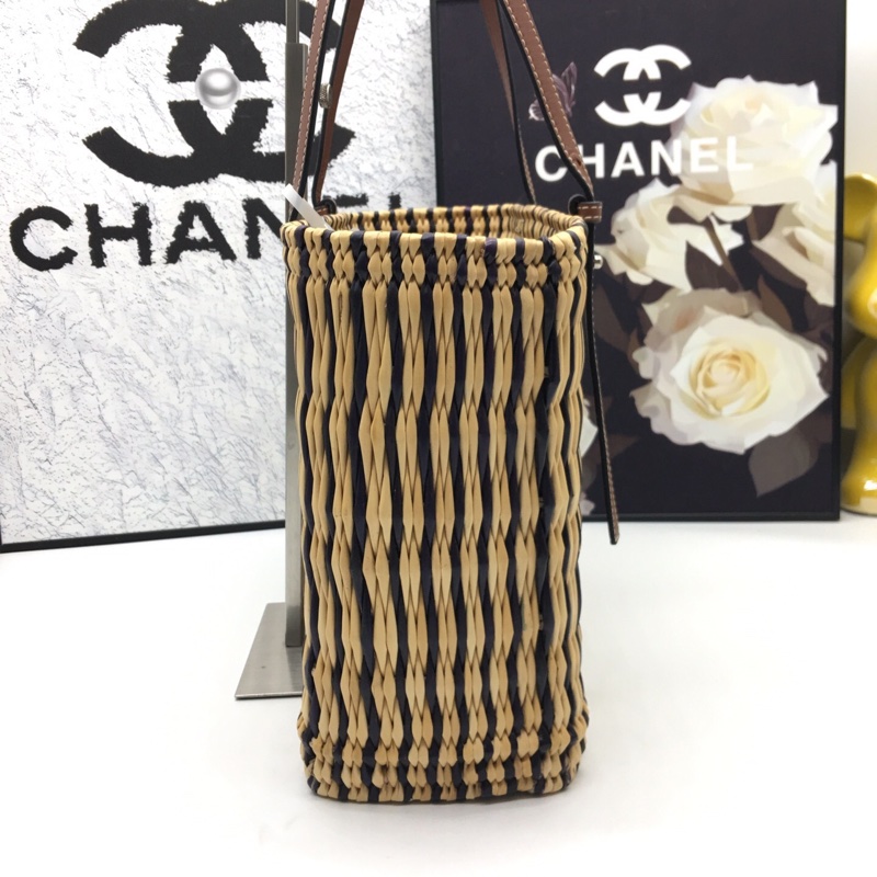 LOEWE羅意威草編菜籃子托特手提單肩包 無附件,尺寸:30*24*11-2