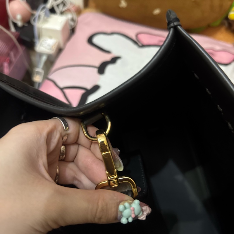 FENDI Sunshine 鴿灰色皮革與錦蛇皮手提袋-15