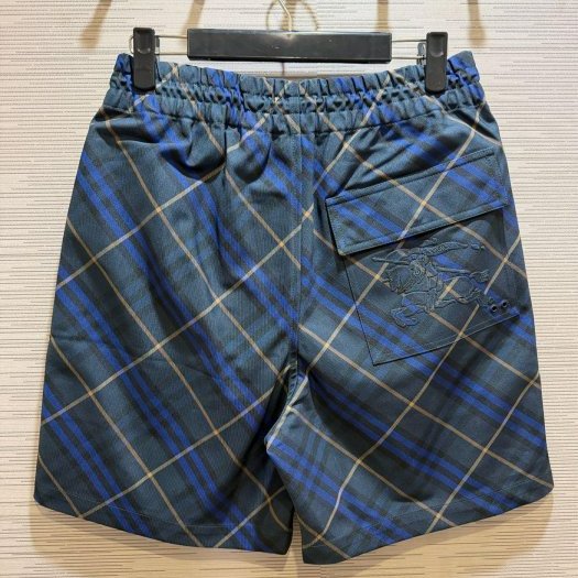 💎Han's house精品服飾💎Burberry 刺繡 戰馬 格紋 休閒褲 現貨 專櫃30500-2