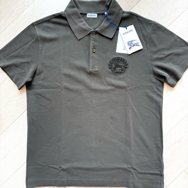 Burberry 👍🏻 Polo Shirt，100%Real正貨，100%New, size L-0