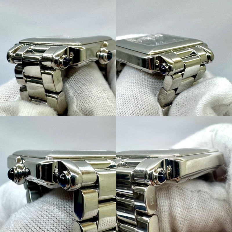 CHOPARD Happy Sport 27/8893 方形珍珠母貝面盤 4鑽 石英女錶 無電池-4