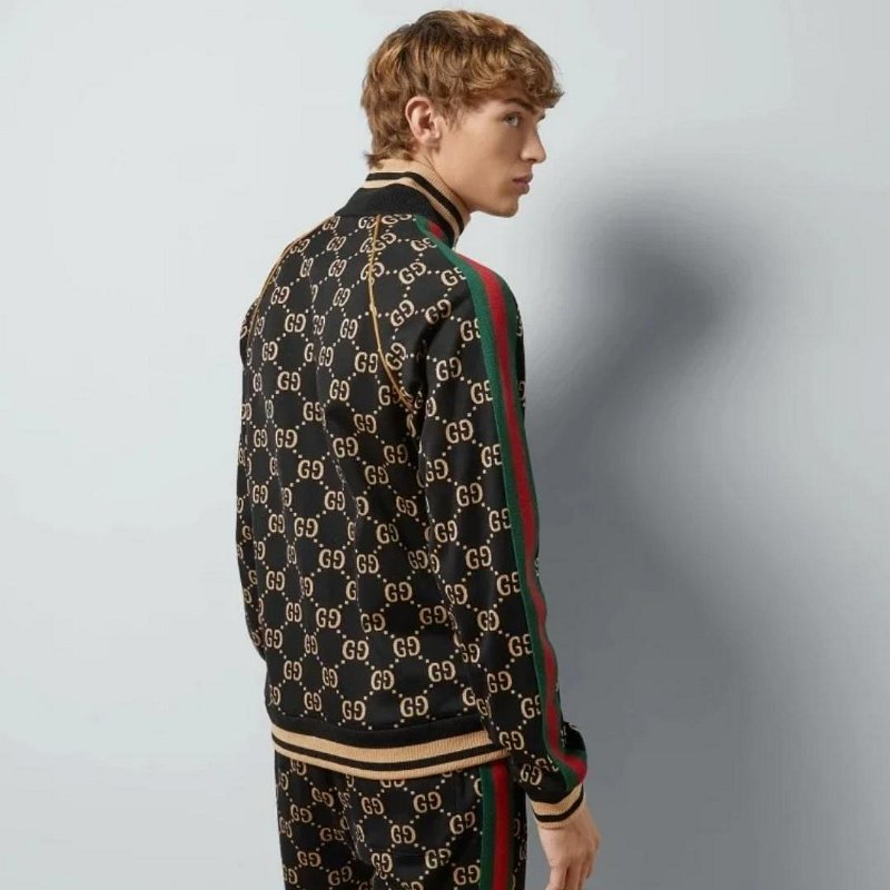 💎Han's house精品服飾💎GUCCI 滿版 外套 現貨XL 原價65300-4