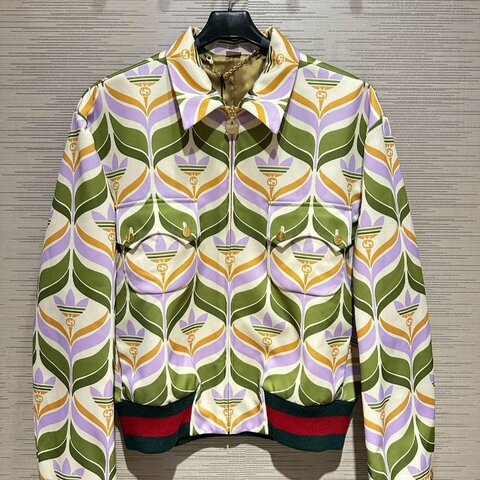 💎Han's house精品服飾💎GUCCI 古馳 聯名 愛迪達 adidas 外套 現貨46/48 原價120000