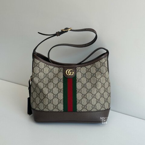 99新🆕 Gucci 古馳 Ophidia GG Hobo小號