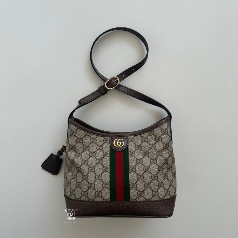 99新🆕 Gucci 古馳 Ophidia GG Hobo小號-1