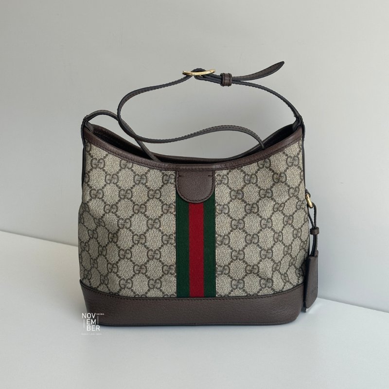 99新🆕 Gucci 古馳 Ophidia GG Hobo小號-6
