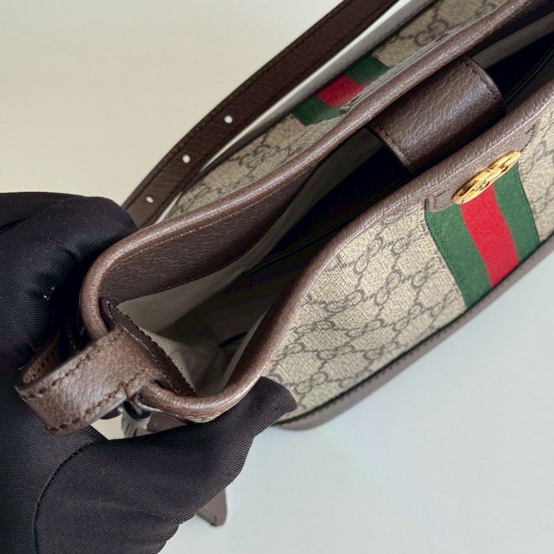 99新🆕 Gucci 古馳 Ophidia GG Hobo小號-10
