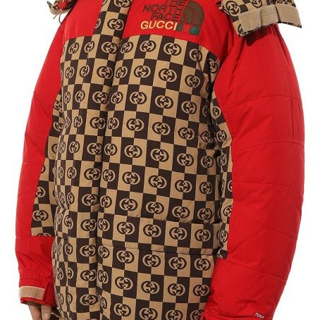 💎Han's house精品服飾💎GUCCI 聯名 The North Face 羽絨 連帽可拆 外套  現貨 L  原價 92800-5