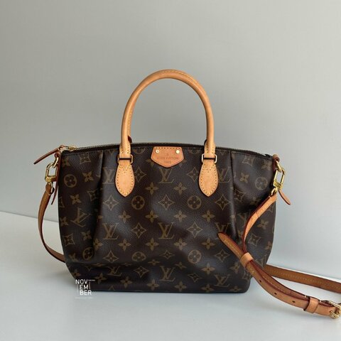 98新🤎 Louis Vuitton LV 路易威登 Turenne 老花水餃包 小號
