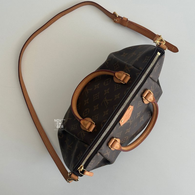 98新🤎 Louis Vuitton LV 路易威登 Turenne 老花水餃包 小號-4