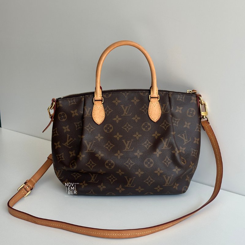 98新🤎 Louis Vuitton LV 路易威登 Turenne 老花水餃包 小號-6