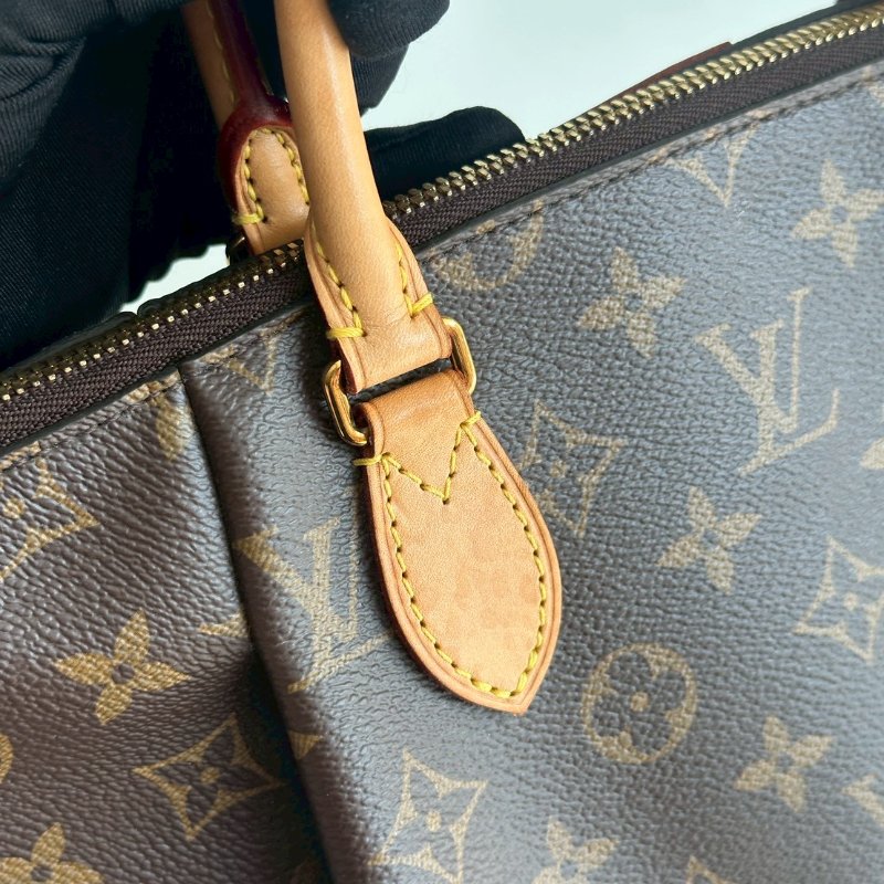 98新🤎 Louis Vuitton LV 路易威登 Turenne 老花水餃包 小號-16