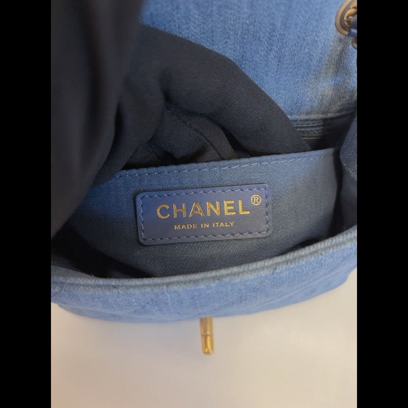 Chanel 牛仔gold ball classic-14