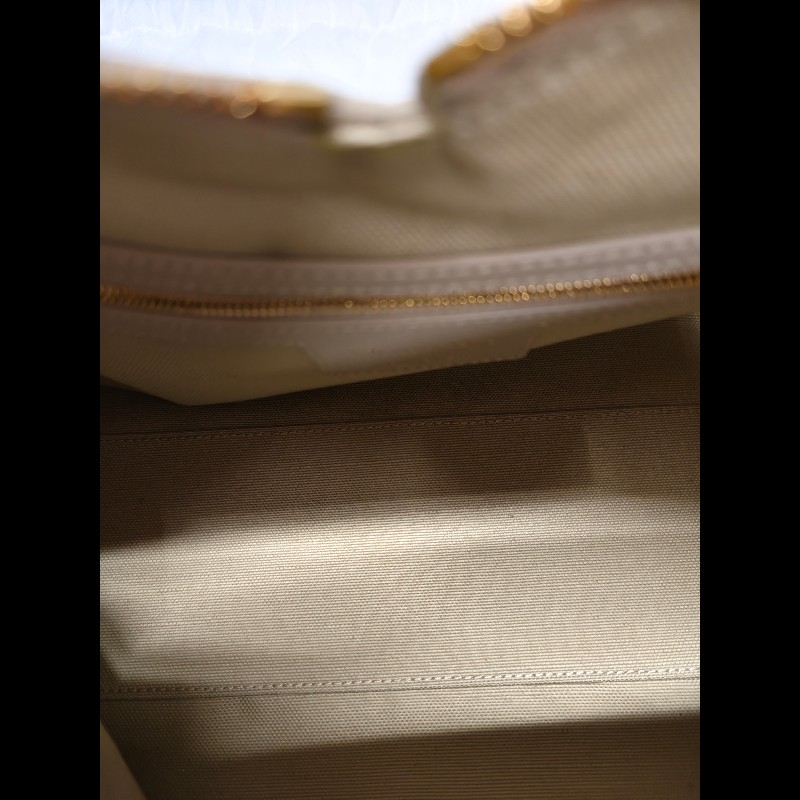 Dior Voyage 大型藤格紋圖案顆粒小牛皮包-8
