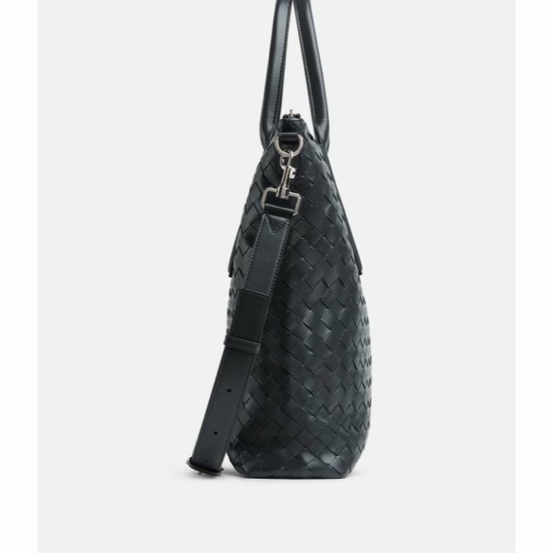 Bottega Veneta 男士 Intrecciato 拉鍊單肩包均碼碼39cm*8.5cm*33.5cm-1