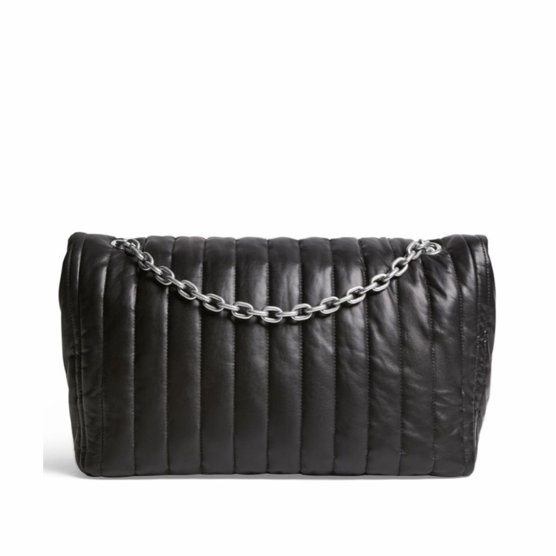 Balenciaga 女士 鏈帶絎縫單肩包均碼碼中號、32.5cm*10cm*22cm-2