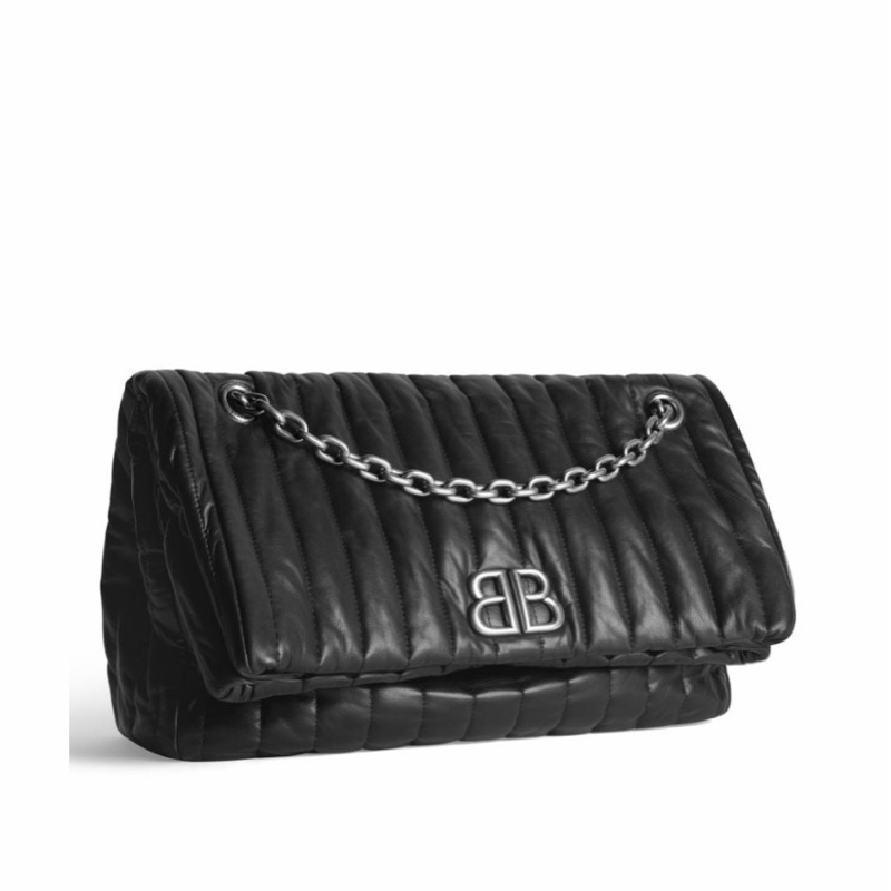 Balenciaga 女士 鏈帶絎縫單肩包均碼碼中號、32.5cm*10cm*22cm-4