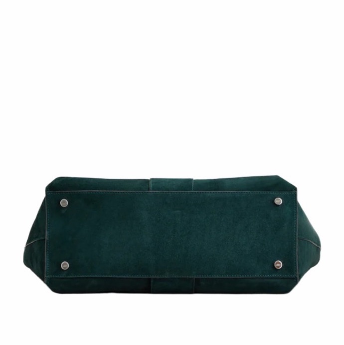 Roger Vivier 女士 Belle Vivier 中號絨面購物袋均碼碼中號、43cm*19cm*26cm-2